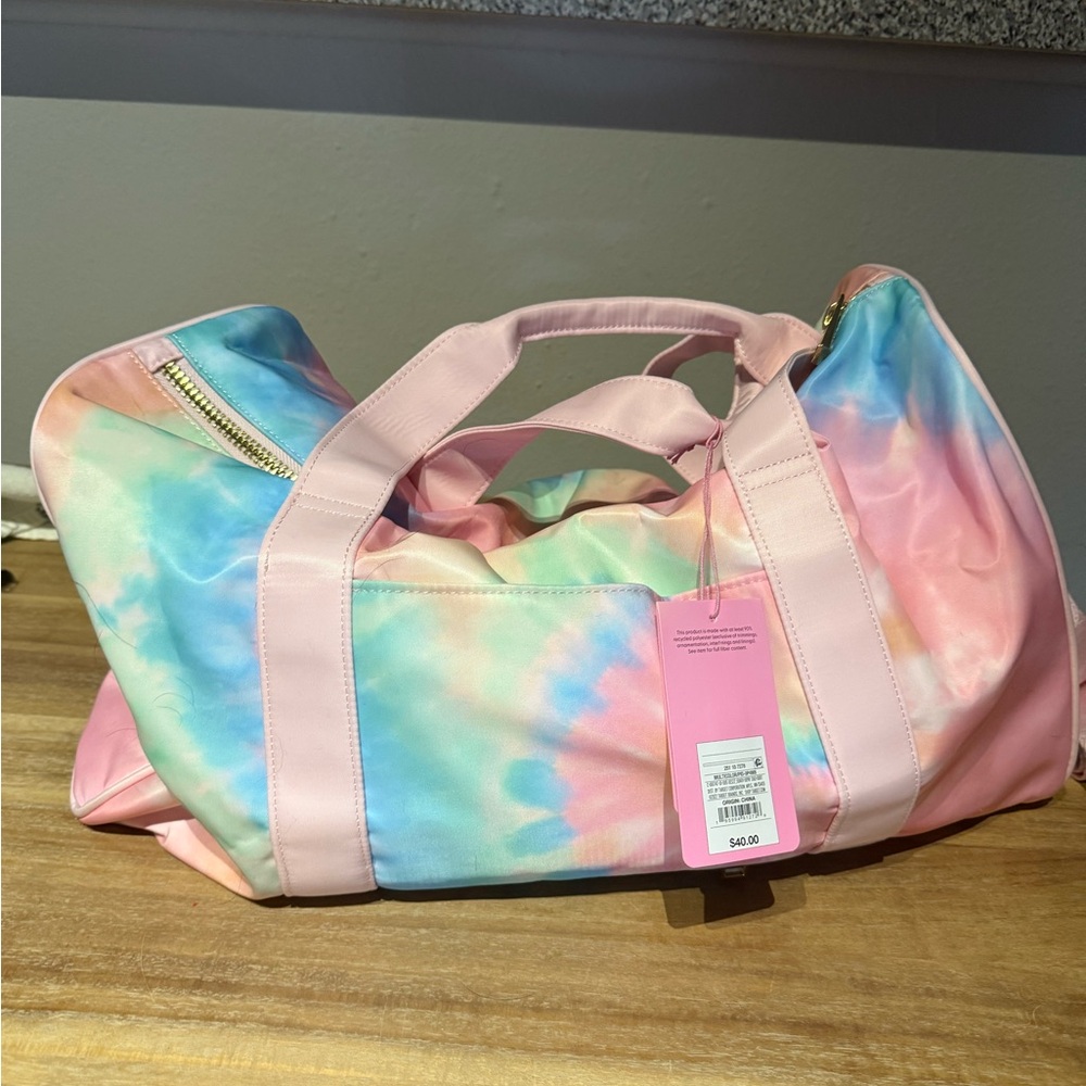 Stoney Clover Lane/Target collab tie dye duffle